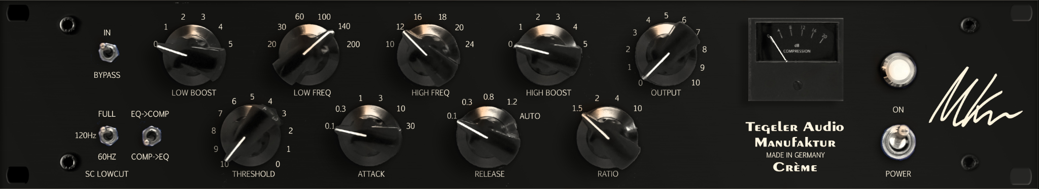 Creme Black Signature